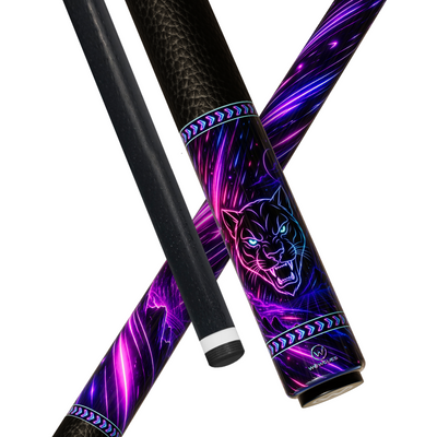 Wowcue Neon Panther Glass Fiber Pool Cue | Neon Panther