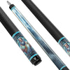 Zeus "Mythic Sovereign" Custom Carbon Fiber Billiard Cue - Low Deflection Pool Stick - God of Thunder Series