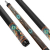 "Sovereign Nurturer" Custom Carbon Fiber Billiard Cue - High-Performance Low Deflection Stick - Mythic God of Universe Series