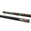 "Sovereign Nurturer" Custom Carbon Fiber Billiard Cue - High-Performance Low Deflection Stick - Mythic God of Universe Series