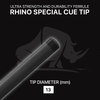 Rhino - 30" / Carbon Fiber Break Shaft