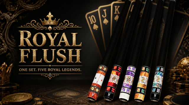 Royal Flush Carbon Fiber Pool Cues