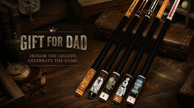 Gift for Dad Carbon Fiber Pool Cues