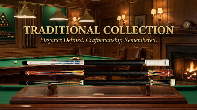 Traditional Carbon Fiber Pool Cues