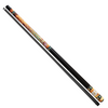 Uni Royal Flush Carbon Fiber Pool Cue | Mahogany Burl & Gold Pattern