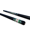 Uni Royal Flush Carbon Fiber Pool Cue | Emerald Malachite & Gold