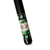Uni Royal Flush Carbon Fiber Pool Cue | Emerald Malachite & Gold