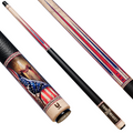 Uni American Christian Cross Carbon Fiber Pool Cue | Flag Design