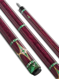 EVO ROYALE POOL CUE - GARNET CREST