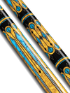 EVO WARRIOR CAROM CUE - DESERT GOLD
