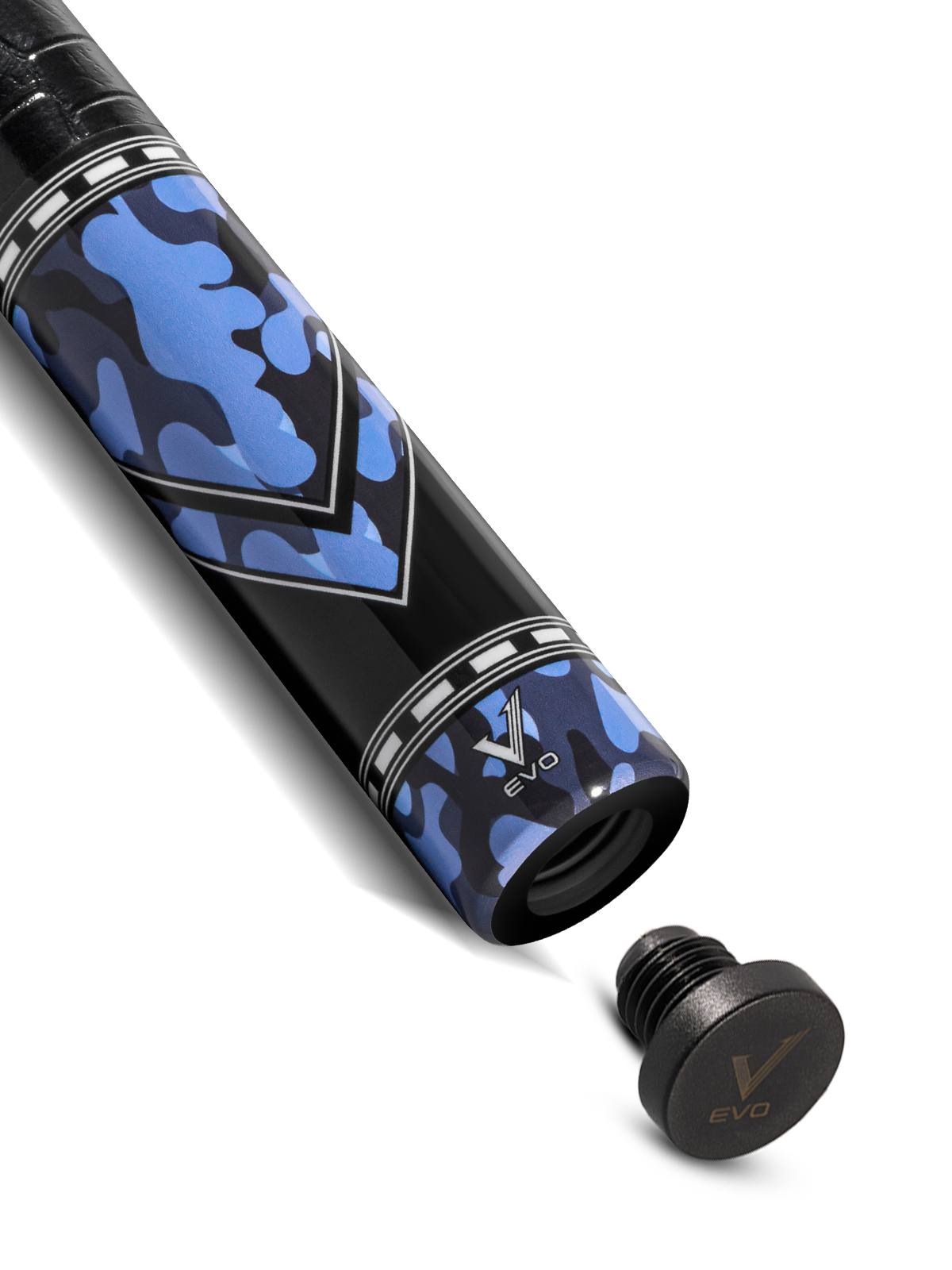 EVO RECON POOL CUE - PHANTOM - LEATHER WRAP