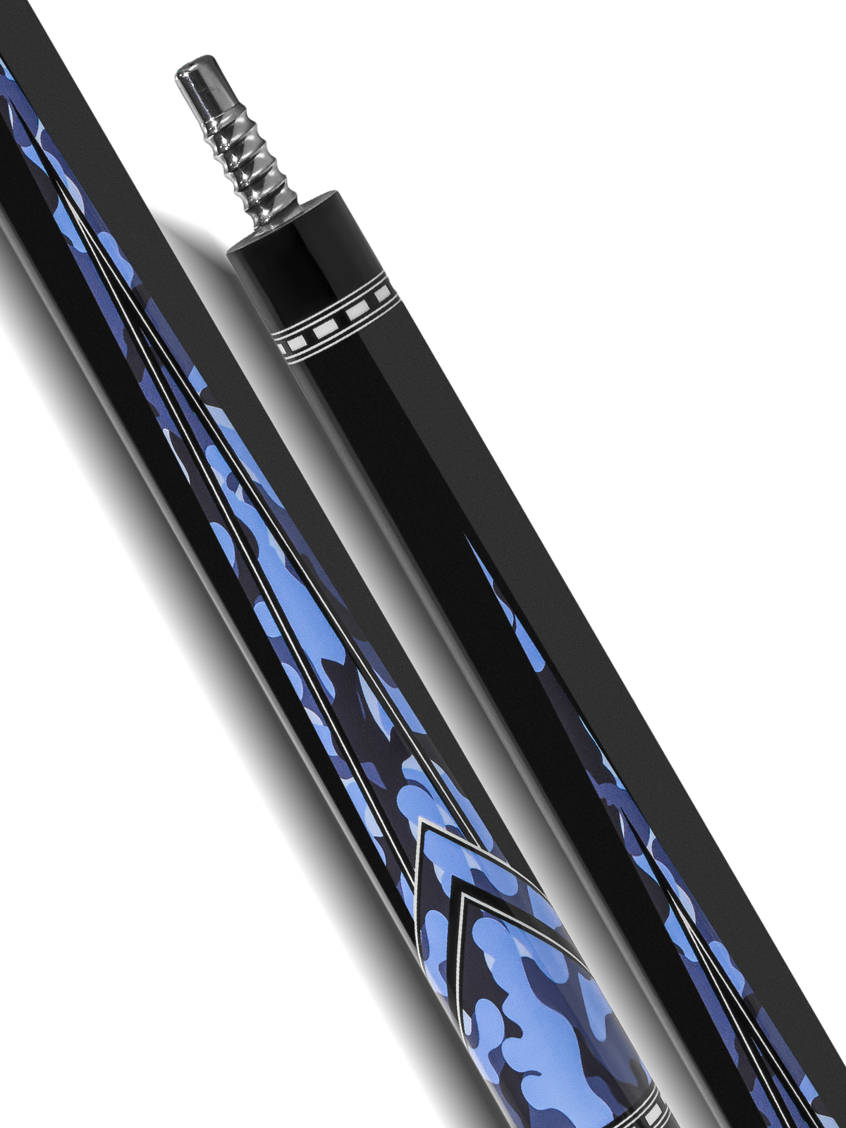 EVO RECON POOL CUE - PHANTOM - LEATHER WRAP