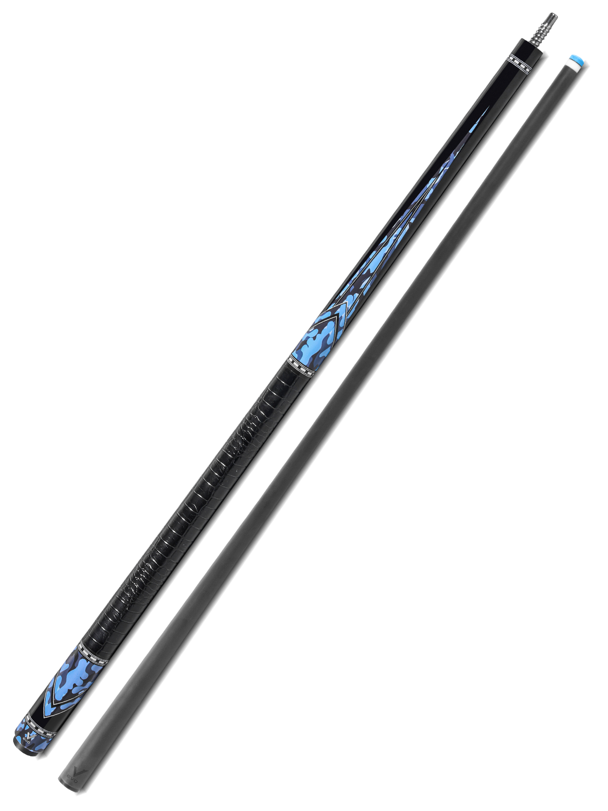 EVO RECON POOL CUE - PHANTOM - LEATHER WRAP