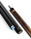 EVO LUNA POOL CUE - GOLDEN CREST - LEATHER WRAP