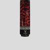 Novera Snake Wood Carbon Fiber Pool Cue | Red Snake Texture