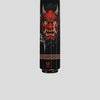 Uni Oni Mask Carbon Fiber Pool Cue | Japanese Folklore Theme
