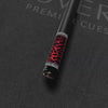 Novera Snake Wood Carbon Fiber Pool Cue | Red Snake Texture