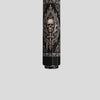 Uni Vampire Skull & Cross Carbon Fiber Pool Cue | Gothic Skull