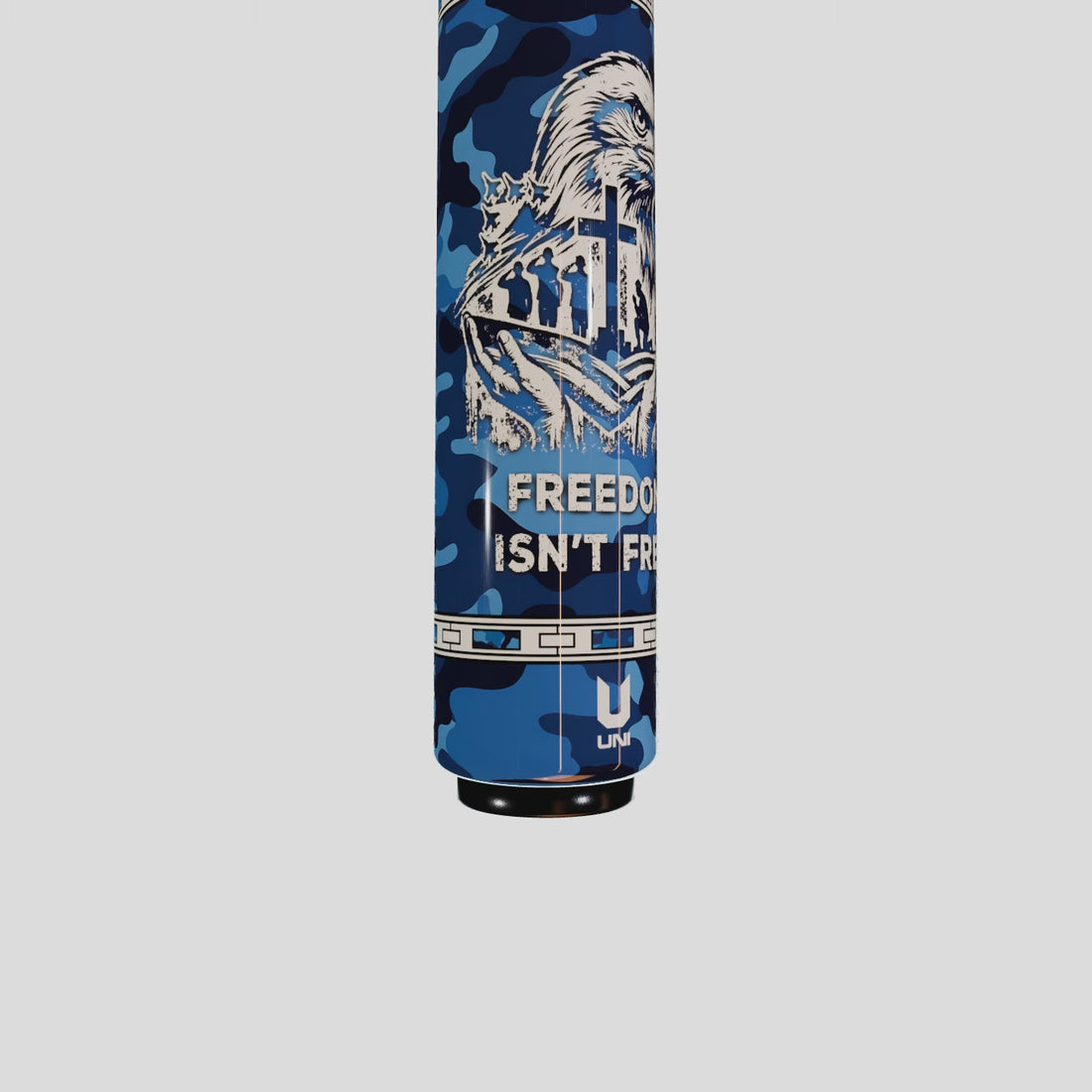 Uni Blue Camo Eagle Carbon Fiber Pool Cue | 4th of July