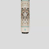 Uni Boho Cat Carbon Fiber Pool Cue | Bohemian Mandala Turquoise