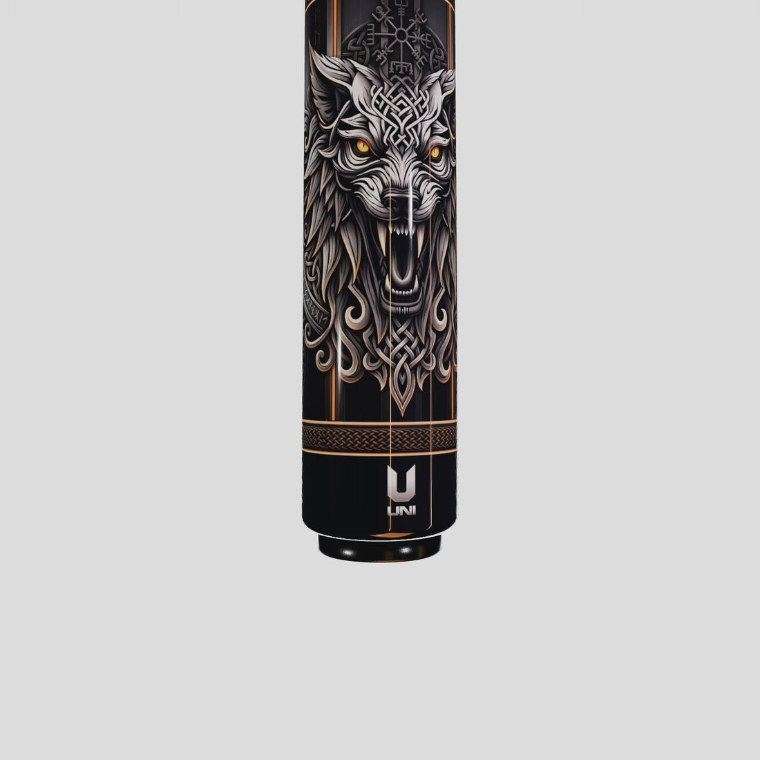 Uni Wolf Carbon Fiber Pool Cue | Wolf Theme