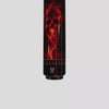 Uni Skull Smoke Carbon Fiber Pool Cue | Flame Skull Design